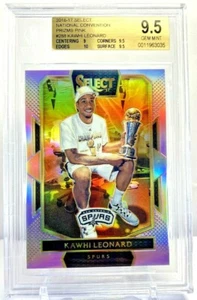 2016-17 Panini Select National Convention Pink #'d /15 Kawhi Leonard BGS 9.5 - Picture 1 of 2