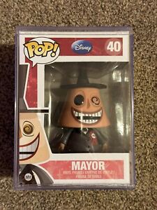 Funko POP! The Nightmare Before Christmas: Mayor #40 w/ Hard Stack RARE VAULTED