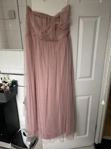 Maya Midi Brautjungfernkleid Größe 18 - Bild 1 von 3