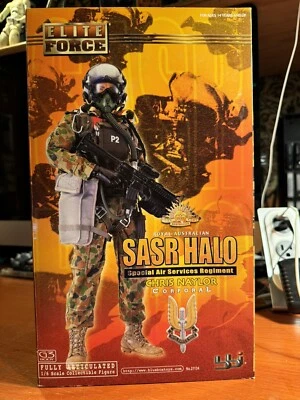 Figura Elite Force SASR HALO Regimiento de Servicios Aéreos Especiales Chris Naylor 12” NUEVA Foto 1 de 4