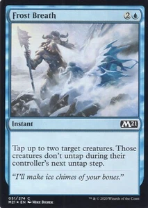 1x FROST BREATH FOIL 051/274 CORE 2021 M21 MTG MAGIC NM X1 (il tuo costruttore di mazzi) - Foto 1 di 1