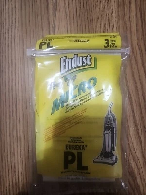 3 Pack  Endust Vacuum Bags For Eureka PL - Image 1 of 2