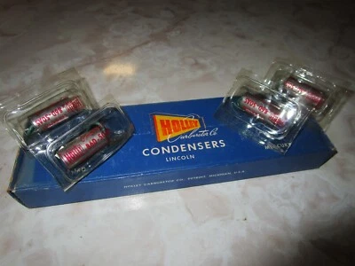 4 Distributor Condensers 1954-56 Ford Mercury T Bird 1952-56 Lincoln Ford Truck - Image 1 of 4