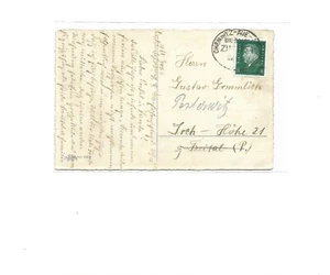 BP / CHEMNITZ - AUE - ADORF Z 1754 31.12.30 auf Neujahrs-AK mit EF 412 - Bild 1 von 2