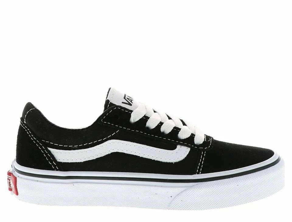 Size 4 (GS) - VANS Ward Low Black