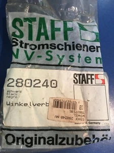 STAFF 280240 Winkelverbinder Stromschienen NV-System Schwarz - Bild 1 von 1