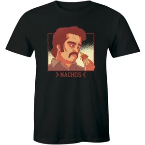 Narco Nacho Libre Nachos Lover Short Sleeve Men T-shirt Cheesy Food Chips - Picture 1 of 4
