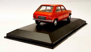 Peugeot 104 Naranja 1972 Coche de Colección 1/43 Serie Limitada De 504Uds - Imagen 1 de 4