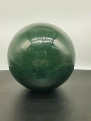 Nephrit Jade Kugel AAA+ Top Qualität 15,8kg 22cm Ø Interior Design Heilstein - Bild 1 von 4