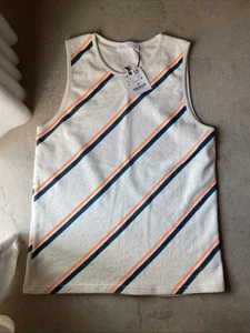 NWT ZARA Girls 10 Terry Cloth Tank Top - Picture 1 of 2