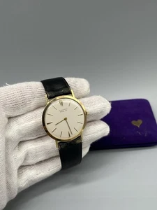 VINTAGE BLANCPAIN HANDAUFZUG AUS 18K / 0,750er GELBGOLD MIT BOX - HERRENUHR  - Bild 1 von 19
