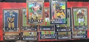 2007 TOPPS DPP LOT/ELI MANNING BRONZE REFRACTOR #/250/TORY HOLT/RANDY MOSS +MORE - Picture 1 of 13