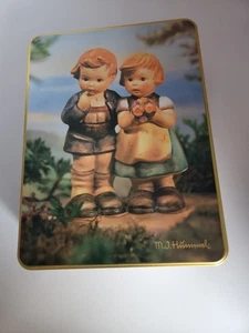 Vtg 1995 MJ Hummel Collectible Tin 46 Piece Stationary Set Opened Box  (Cb6) - Picture 1 of 3