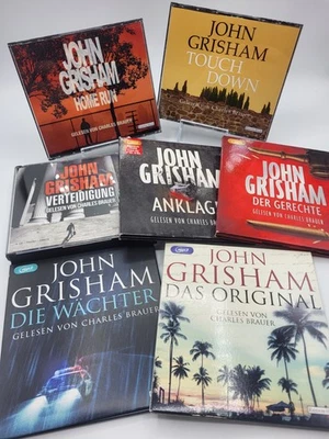 JOHN GRISHAM Hörbuch Sammlung HOMERUN GERECHTE ANKLAGE VERTEIDIGUNG WÄCHTER - Bild 1 von 4