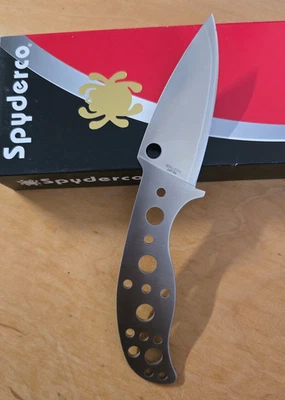 Spyderco Mule Team 9 MT09P Fixed Blade Knife NEW DISCONTINUED - Image 1 of 4