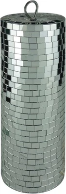 Silver Mirror Cylinder 300 x 90 x 90mm - Image 1 of 3