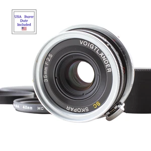 [NEUWERTIG mit Kappe] Voigtländer SC SKOPAR 35mm F2.5 Objektiv für Nikon S Mount aus JAPAN - Bild 1 von 11