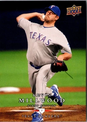2008 Upper Deck First Edition Kevin Millwood #175 Texas Rangers Baseball Card - Image 1 of 2