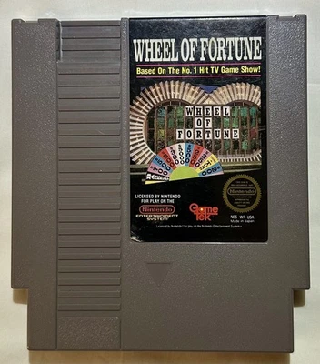 Wheel of Fortune - Nintendo Entertainment System, 1988 NES Cartridge - Image 1 of 3