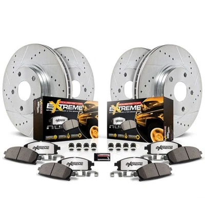 Power Stop Brake Kit For GMC Sierra 3500 Classic 2007 Front & Rear Truck & Tow - Image 1 of 4