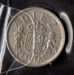 S612: Moneta Coin SPAGNA 10 Pesetas 1983 - Picture 1 of 1