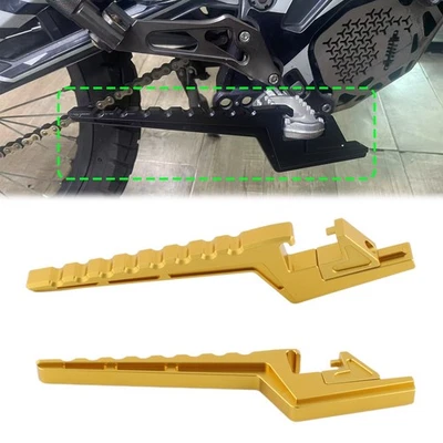 2x Extensiones de clavija de pasajero doradas para Honda CRF450R CRF450L CRF450RX CRF450X Foto 1 de 4