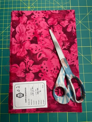 Batik Remnant - 100% cotton - 45" wide - 3/8 yds - #674 - Image 1 of 2