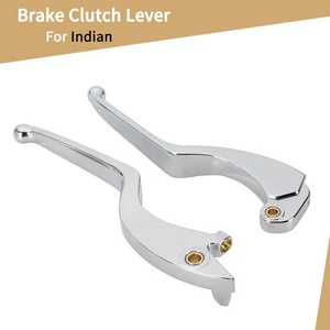 Handbrake Brake Clutch Levers For Indian Scout Bobber Sixty 100th Rogue Icon - Picture 1 of 12