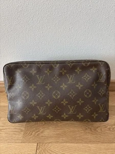 LOUIS VUITTON CLUTCH BAG MONOGRAM LEATHER #PF9FUD - Picture 1 of 12