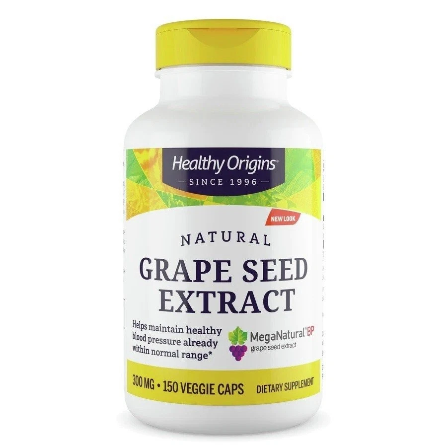 Экстракт виноградных косточек Healthy Origins Meganatural-BP 300 мг 150 капсул - Изображение 1 из 1