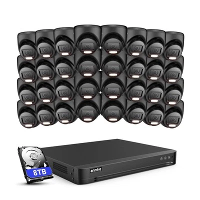 ANNKE 5IN1 32CH DVR HD 1080P CCTV AI Security Camera System Outdoor Color Night - Image 1 of 4