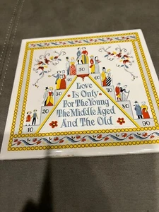 Berggern Original Skandinavischer Untersetzer 1969 - Bild 1 von 3