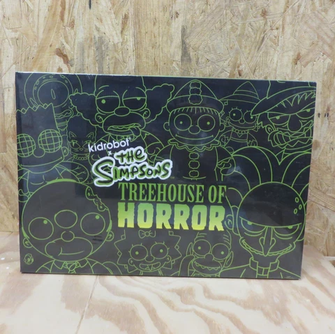 CASE OF 20 PCS Kidrobot Simpsons Treehouse of Horror 2020 Blind 3"Figures NEW Cover