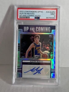 2021-22 Panini Contenders Optic Up and Coming Auto Austin Reaves /149 RC PSA 9 - Picture 1 of 1