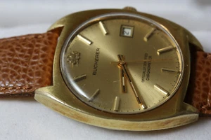 Seltene BUCHERER OFFIZIELL ZERTIFIZIERTE CHRONOMETER VINTAGE LUXUS DRESS WATCH - Bild 1 von 9