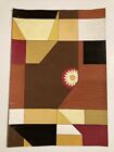 VINTAGE 1977 GEOMETRIC PAINTING (PAPER) TONAL NEUTRAL COLOURS GALLERY WALL