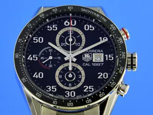 TAG Heuer Carrera Kaliber 1887 Chronograph Automatik Uhrencenter Berlin 25039 - Bild 1 von 12