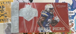 2015 Panini Prestige - Draft Picks Jumbo Red #8 Melvin Gordon (RC)