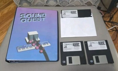 RARO! Software Sound Quest Midi Quest Music MS Windows v2.1 y 3.0 de colección Foto 1 de 4