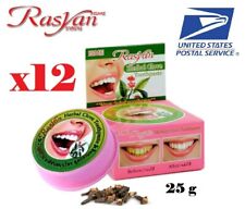 12 ISME Rasyan Clove Toothpaste Herbal Thai Whitening Teeth Anti-Bacteria  R3
