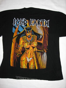 ICED EARTH Days Of Purgatory 1997 Cotton Black Men S-4XL T-shirt YA218