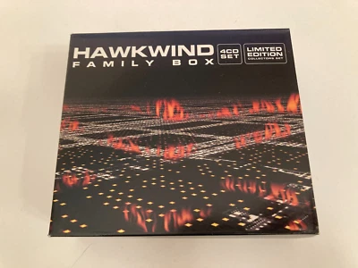Hawkwind Family Box 4x CD Limited Edition Box Set - Image 1 of 3