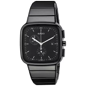 Rado R5.5 Chronograph Men's Quartz Watch R28885152 CASE CRACKED See Photos - Picture 1 of 9