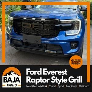 Ford Everest Raptor Grill Next Gen 2022+ Gloss Finish - Picture 1 of 8