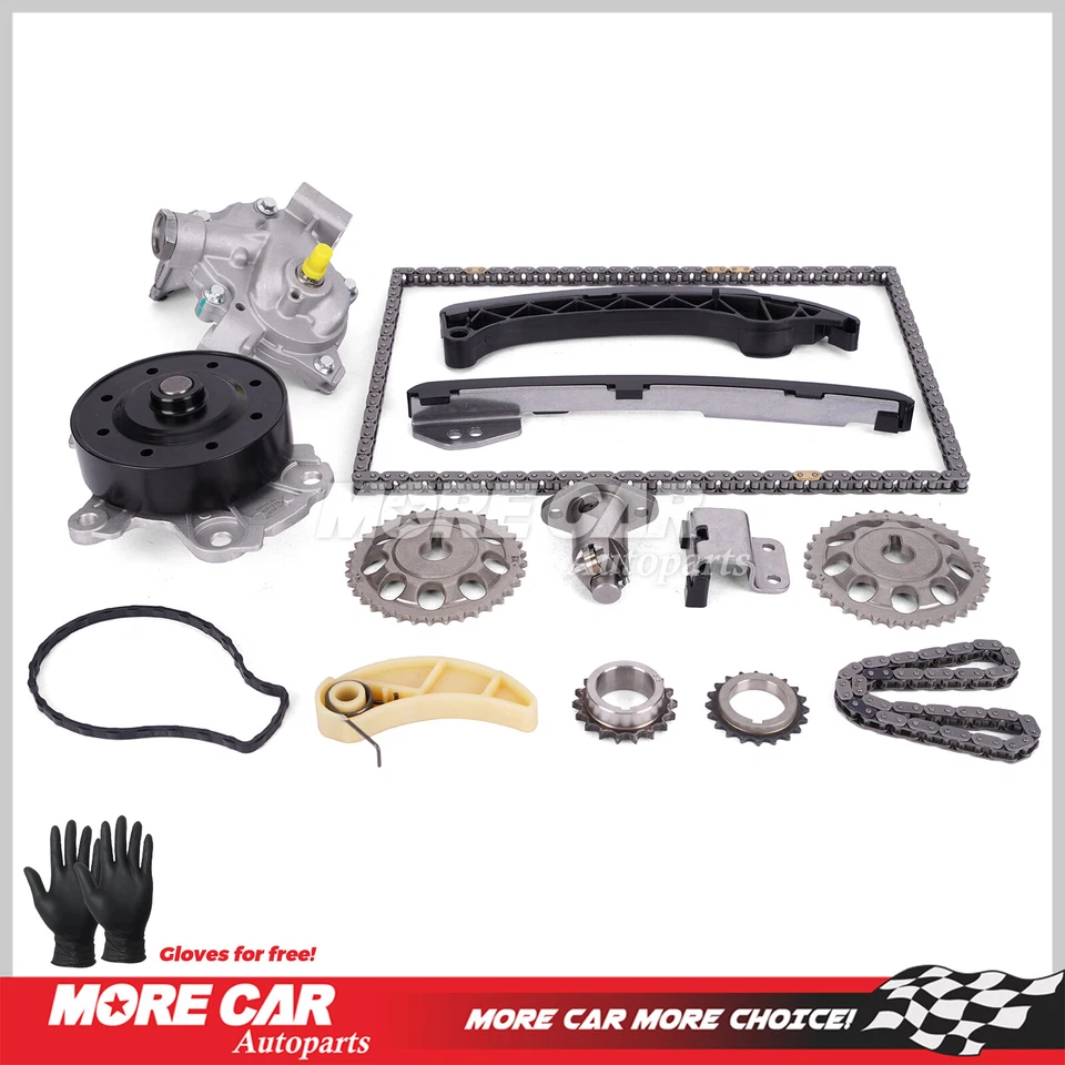 Kit de cadena de distribución bomba de agua de aceite para Toyota Corolla Matrix 2009-2015 1,8 L 2ZRFE Foto 1 de 4