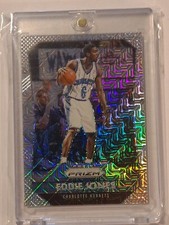 2015-16 Panini Prizm Purple Prizm #298 Eddie Jones /25 Charlotte Hornets RARE 