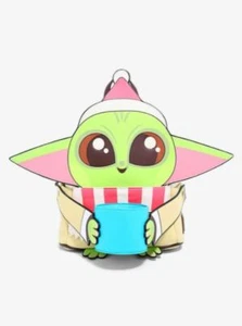 Loungefly Star Wars The Mandalorian The Child with Mug Holiday Mini Backpack NWT - Picture 1 of 10