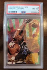 1994-95 Flair Rejectors #5 Shaquille O'Neal HOF Magic PSA 8 Looks Nicer Lakers