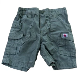 Green Healthtex Army Shorts for Kid's - Picture 1 of 3