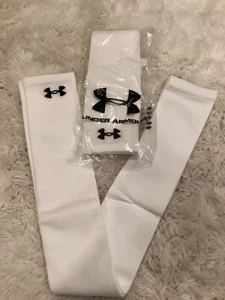 Under Armour Mangas de Compresión-Shin Para Hombre Nuevas con Etiquetas LG/XL - Imagen 1 de 7